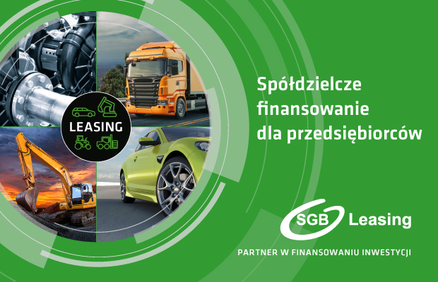 Sp&oacute;łdzielcze finansowanie dla przedsiębiorc&oacute;w SGB leasing